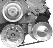 Alan Grove Compnents Big Block Chevy Power Steering Bracket, Short Water Pump, Early Saginaw, Driver Side 403L 1