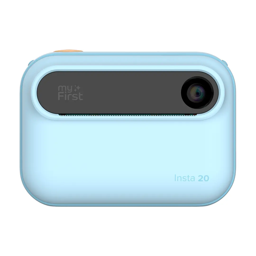 Myfirst Camera Insta 20 - 20Mp Instant Print Camera With Zero-Ink Thermal Printing - Blue | 256-Fc3001sa-Be01 1