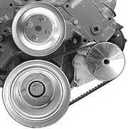 Alan Grove Components Big Block Chevy Power Steering Bracket, Long Water Pump, Type 2 Pump, Driver Side 414L 1