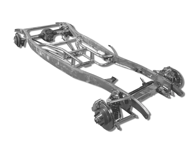 1933-34 Ford Car Complete Chassis With Independent Front Suspension 1