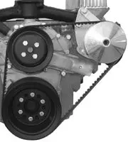Alan Grove Components 401 - 425 Buick Power Steering Bracket, Type 2 Remote Pump, Driver Side 420L 1