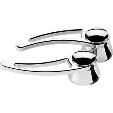 Billet Specialties Traditional Style Door Handle, (Pair) 1