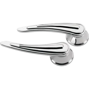 Billet Specialties Rail Style Door Handle, (Pair) 1
