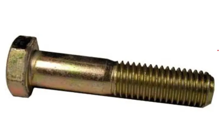 1 1/8"-7X7",(Pt) Hex Cap Screw, Gr8 Unc, Zinc [15Bx] 1