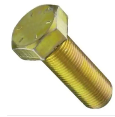 1X7" Gr8 Nc Hex Cap Screw, Zy 1