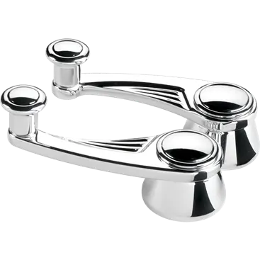 Billet Specialties Ball Milled Style Vent Crank, (Pair) 1