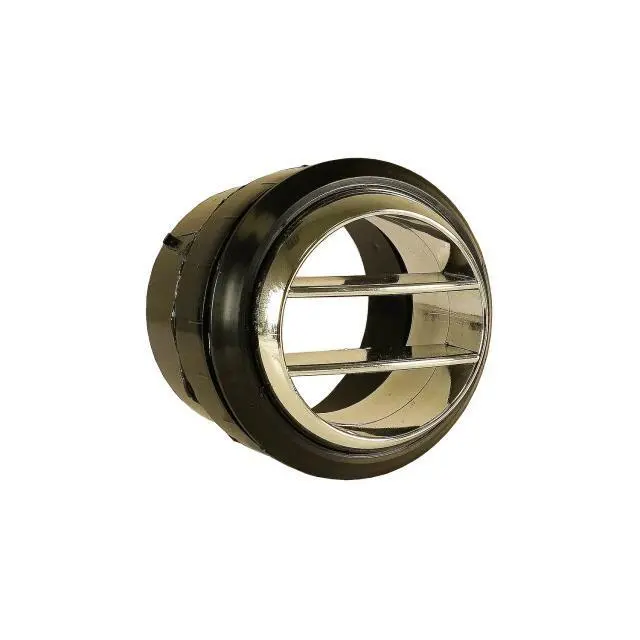 Vintage Air Standard Series Louver For 3 Inch Hose (Chrome W/ Black Bezel) 1