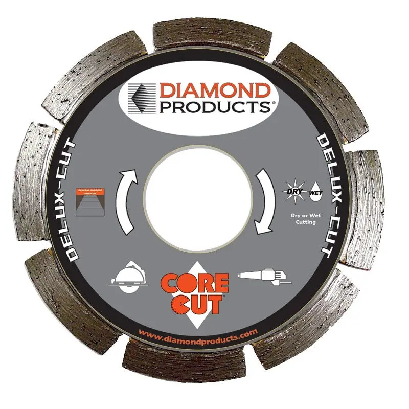 Concrete Blade - 4 1/2" X .080 X 7/8 Delux-Cut Electric (21002) 1