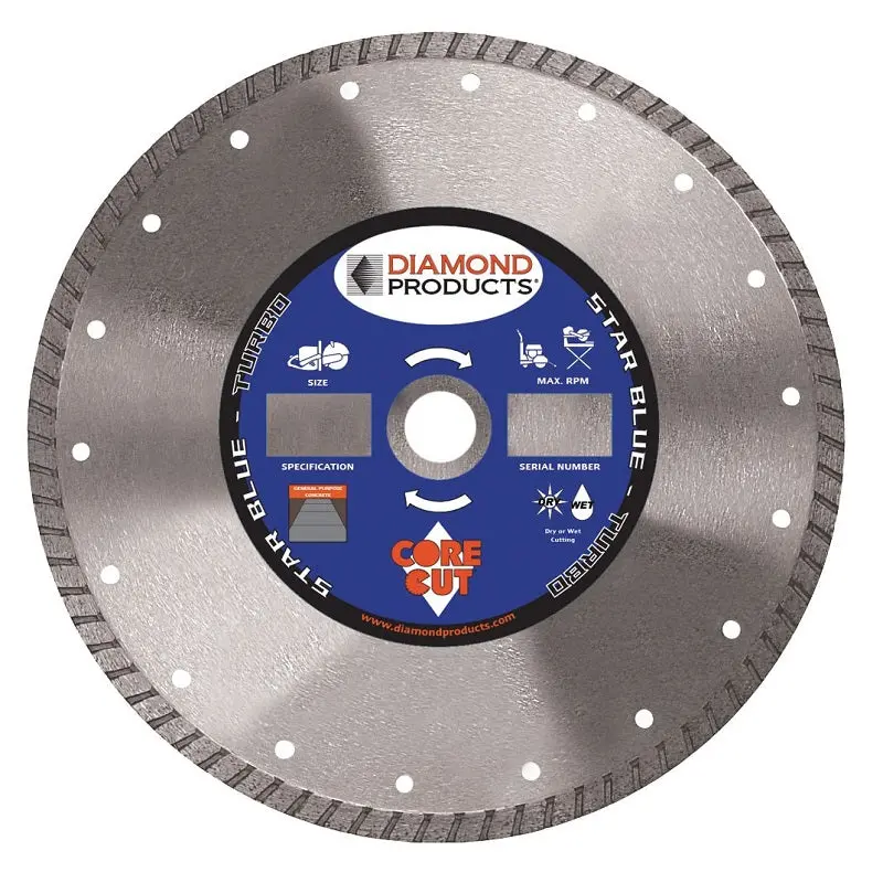 Concrete Blade Star Blue Turbo 1