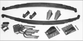 Posies 1942-48 Chevy Car Rear Superslide Spring Kit 1