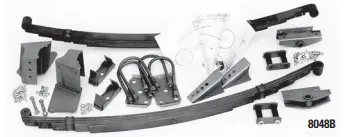 Posies 1942-48 Ford Superslide Adjustable Rear Spring Bolt-In Kit 4 Position Ride Height 1