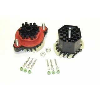 American Autowire 22 Port Weatherproof Bulkhead Connector Kit 1