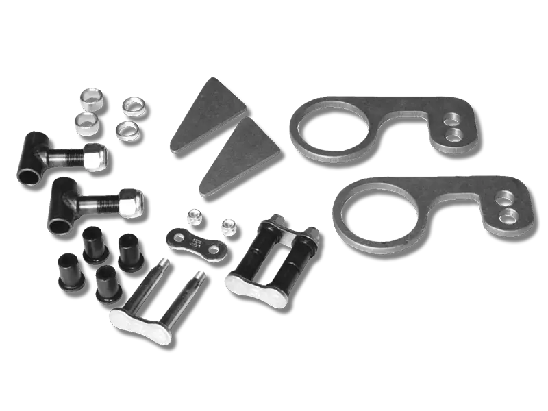 Pete And Jakes 1935-40 Adjustable Rear Spring Hanger Kit 1