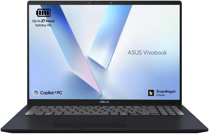 Asus Vivobook 16 16" Wuxga Copilot+ Ai Laptop – Snapdragon X1‑26‑100, 16Gb Ram, 512Gb Ssd | X1607qa‑Mb005w 1