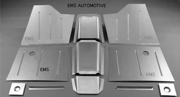 1941-48 Chevy Car Front Floor Pan Kit For Small Block Setback Firewall 1
