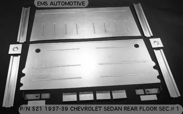 1937-39 Chevrolet Rear Floor Pan Sedan 1St Section 1