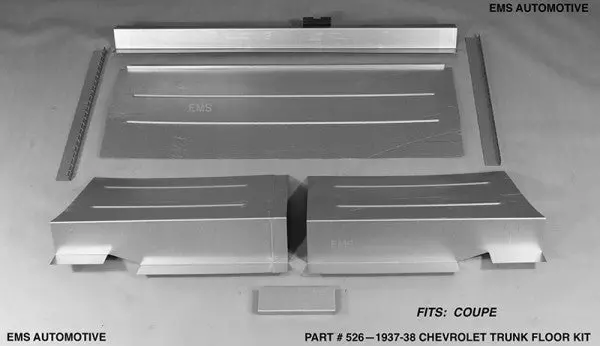 1937-38 Chevy Coupe Truck Floor Kit 1