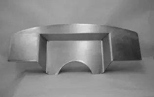 1955-57 Chevy Firewall 4" Setback 1