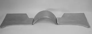 1955-57 Chevy Toe Boards & Transmission Tunnel 1