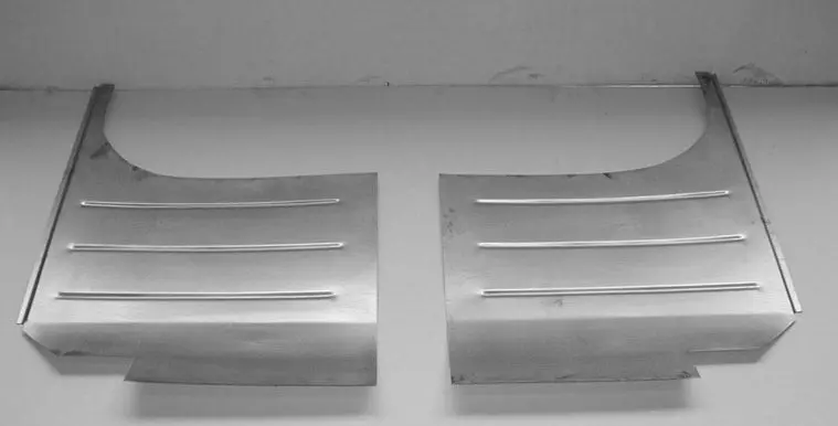 1955-57 Chevy Rear Floor Repair Kit (No Tunnel) 1