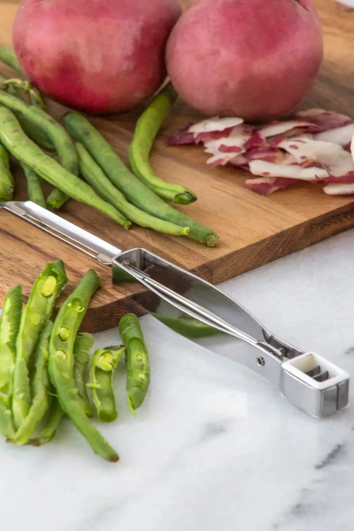 Bean Slicer & Peeler 1