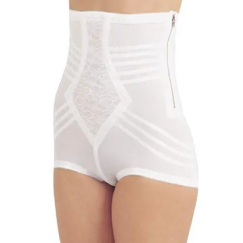 High Waist Firm Shaping Panty With Zipper With Hook And Eye | Style 6101 2