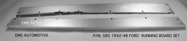 1942-48 Ford Car Running Boards Pair 1