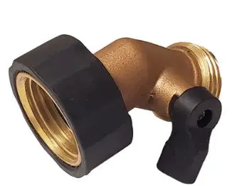 Repl Brass Gooseneck W/ Shut Off 1