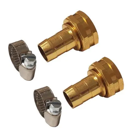 Repl 5/8" Female Metal Mender W/ Hose Clamp 1