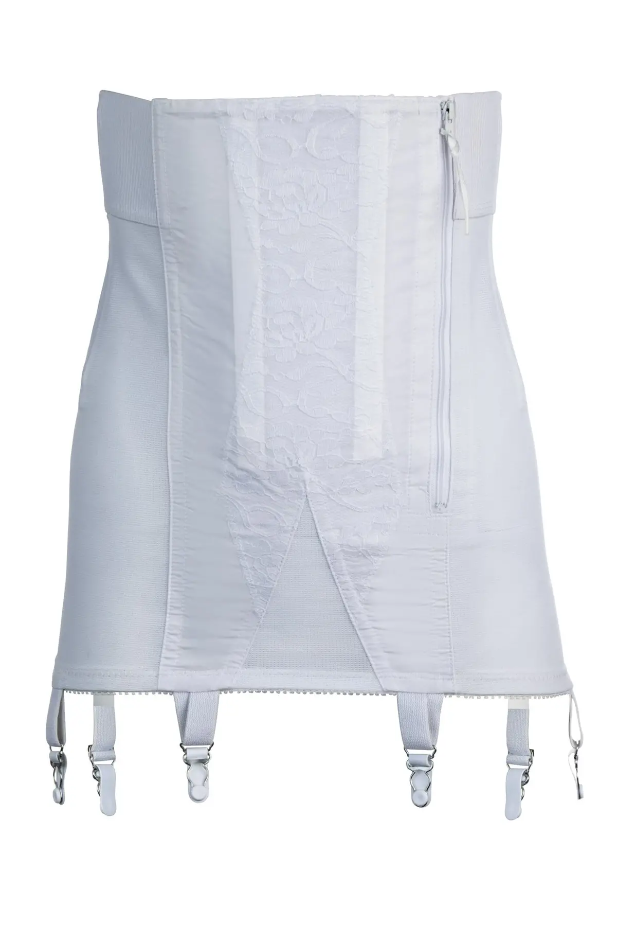 Side Zipper Girdle 13" Length (Forgotten Women Vintage Collection) Style 6007 1
