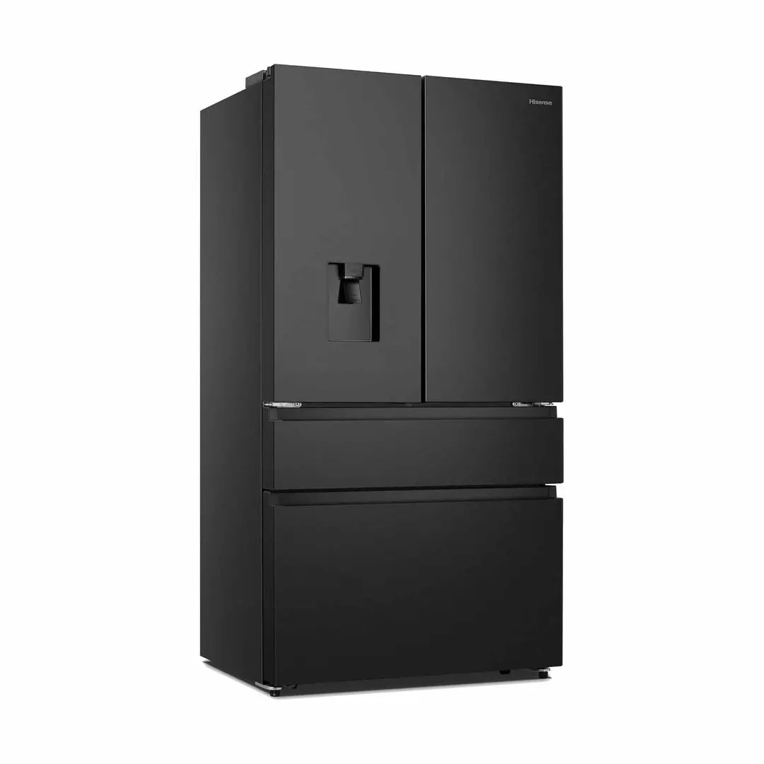 Hisense Pureflat Fridge Freezer - Black Stainless Steel | Rf749n4swfe 1