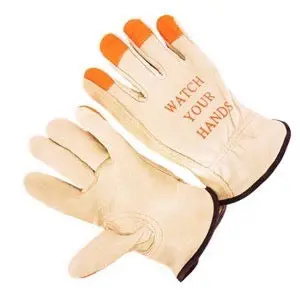Large Pigskin Drivers Gloves, Regular Grade 1