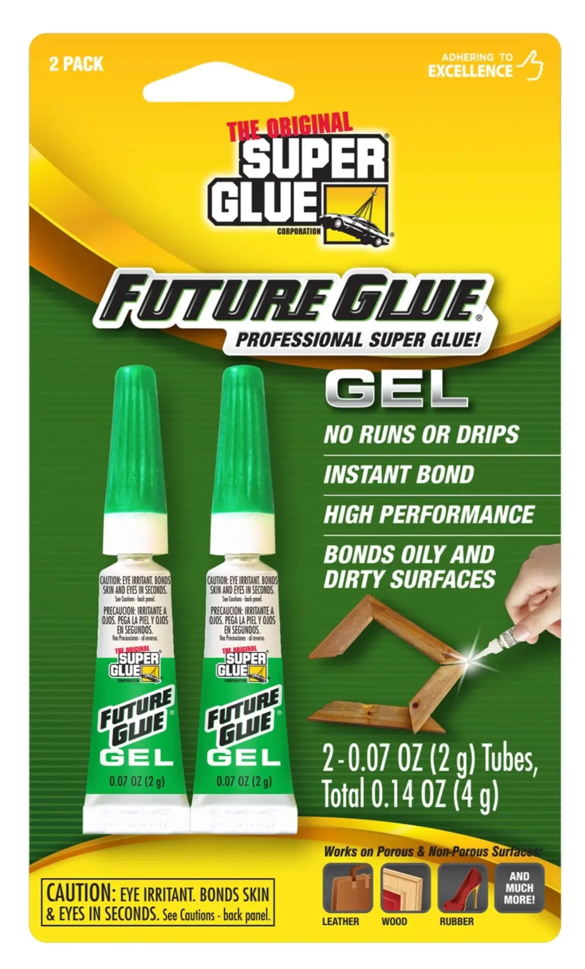 Hi Performance Gel, Dbl Pack, 12Ea 1