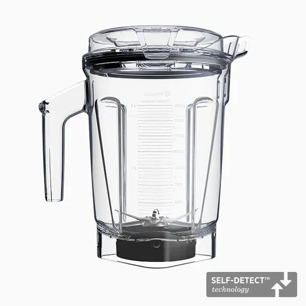 Vitamix Replacement 64Oz Low Profile Container For The Ascent Series Blenders Only 1