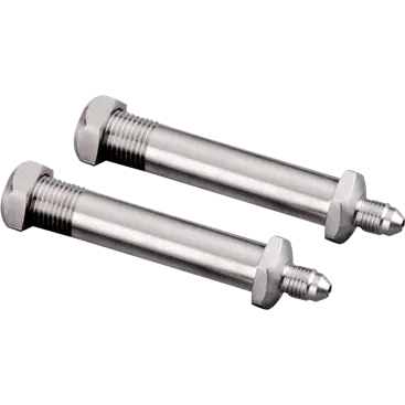 Billet Specialties Thru-Frame Fittings (Pair) 1