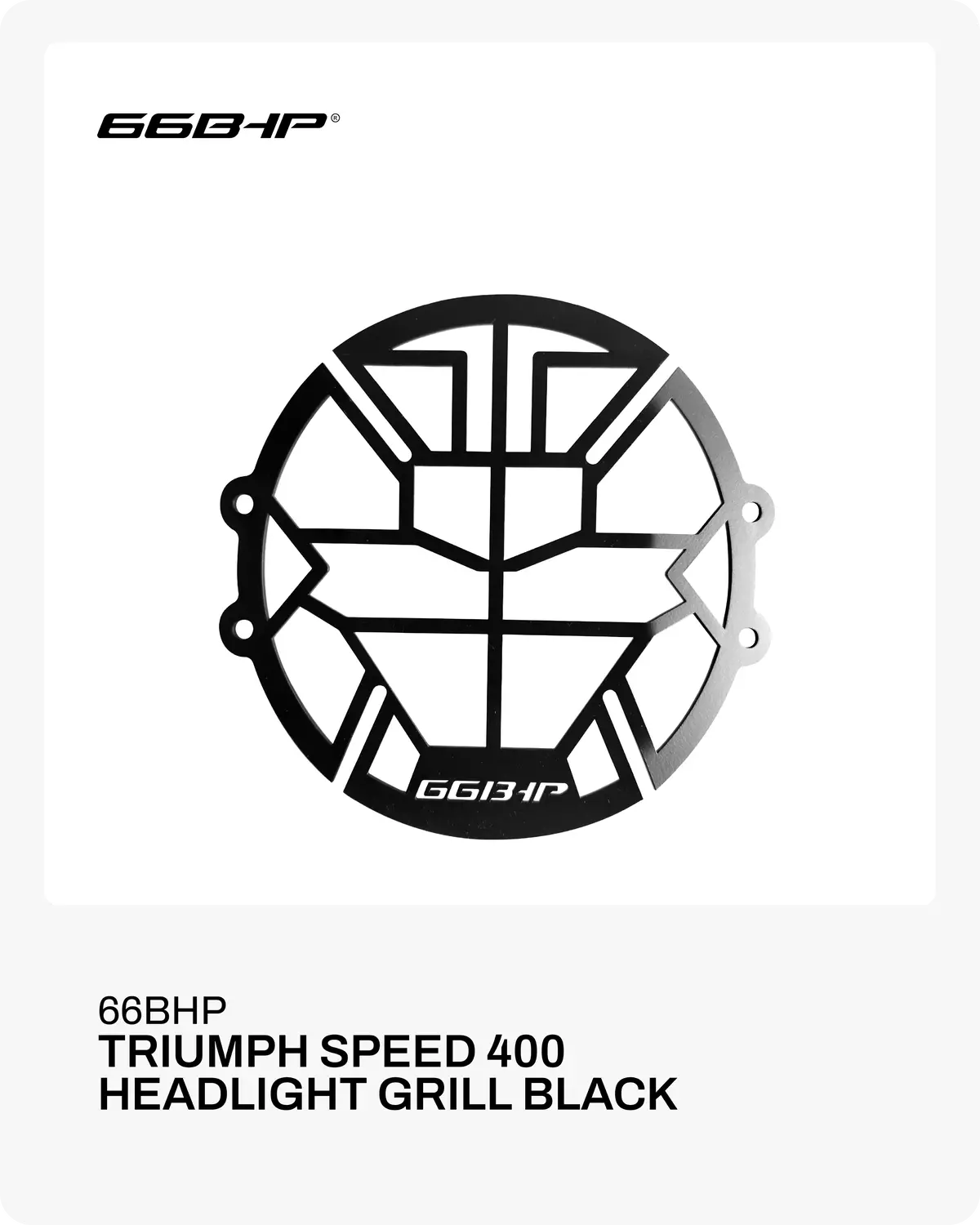 66Bhp Triumph Speed 400 Headlight Grill 1