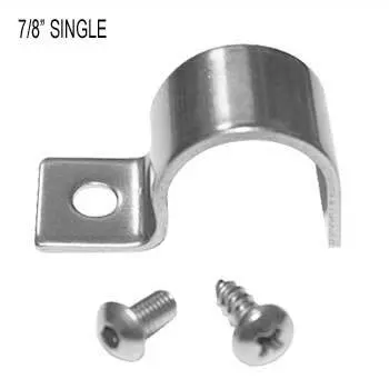 Kugel Komponents Single Line Clamps 7/8 Inch - 8 Pack 1