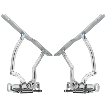 Billet Specialites 1970-81 Camaro Hood Hinge Kit, Gas Springs Included (Pair) 1