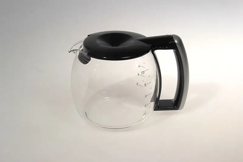 Delonghi 10 Cup Carafe Black Glass Coffee Pot 7313281249 1