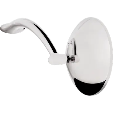 Billet Specialties Profile Mirror Kit, Offset Round Mirror Heads, (Pair) 1