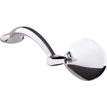 Billet Specialties Profile Mirror Kit, Offset Oval Mirror Heads, (Pair) 1