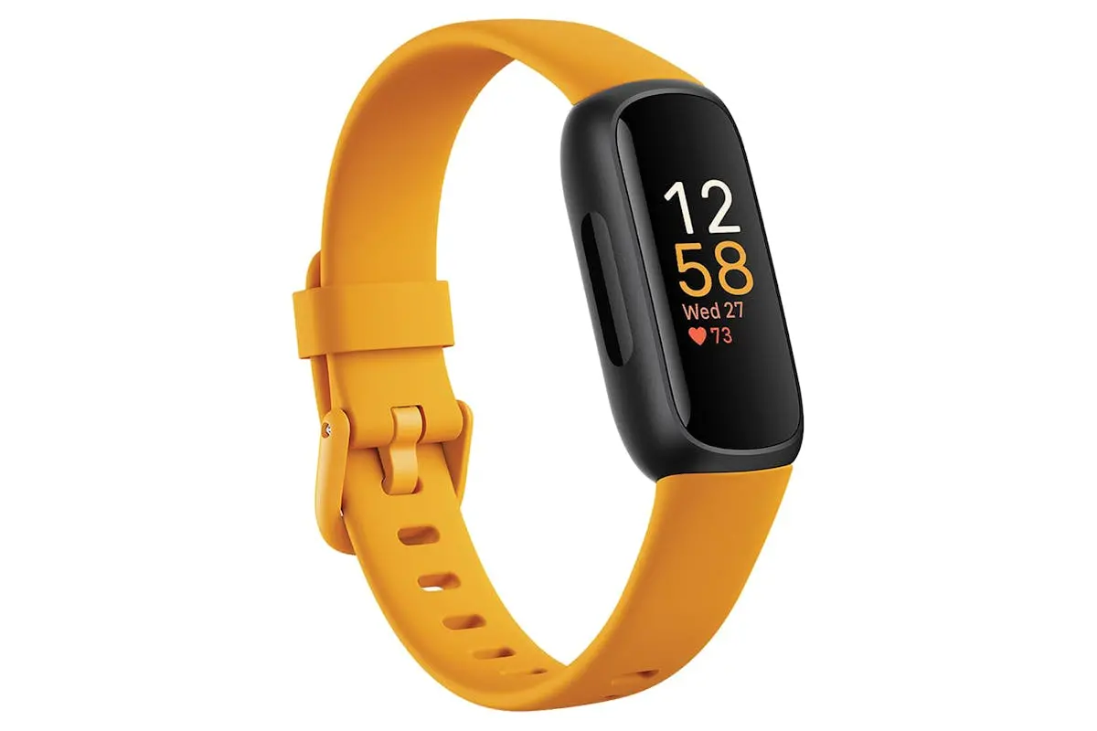 Fitbit Inspire 3 - Health & Fitness Tracker With 10-Day Battery & Amoled Display - Black/Morning Glow | 79-Fb424bkyw 1