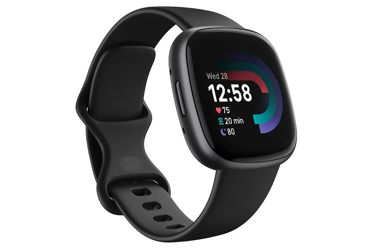 Fitbit Versa 4 - Fitness Smartwatch With Gps, Nfc Payments & 40+ Exercise Modes - Black/Graphite | 79-Fb523bkbk 1