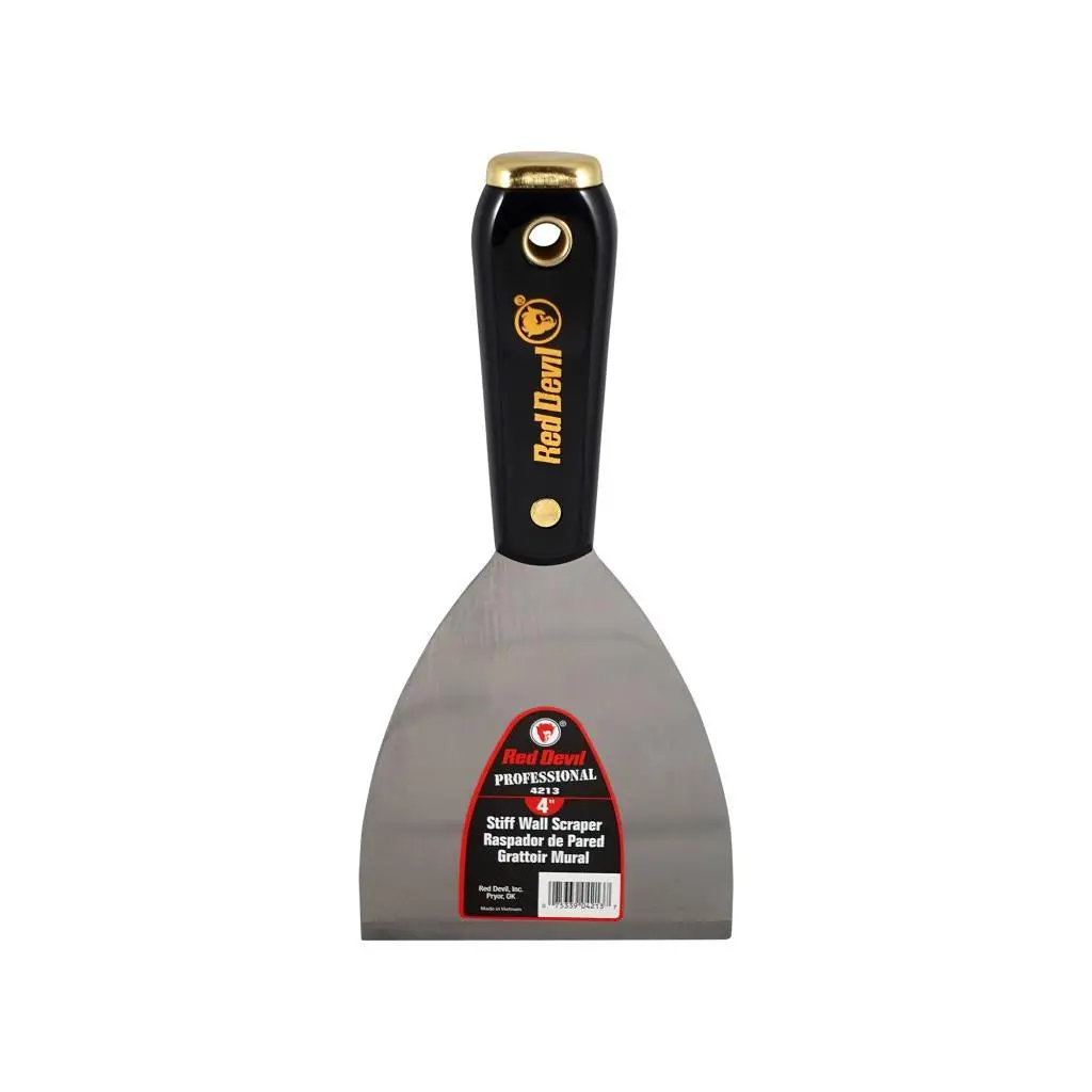 4" Stiff All Purpose Scraper 1