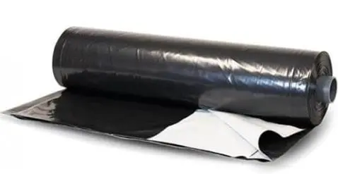 6Mil,24'X100' Blk/Wht Panda  Poly Tarp 1