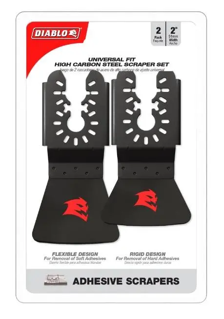 Universal Fit High Carbon Steel Oscillating Scraper Set For Adhe 1