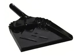 Dust Pan 12", 24 Gauge Black 1