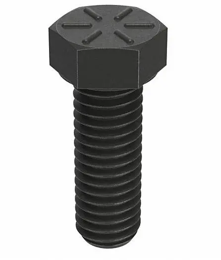 7/8"-9X2",Hex Cap Screws Gr 8 Cr Alloy Plain 15Bx 1