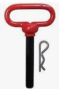Hitch Pin,Red Head,3/4"X4-1/2",Tagged 1