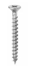 #10-13X3" Flat Head Phil Wood Screw Zinc 100Bx 1